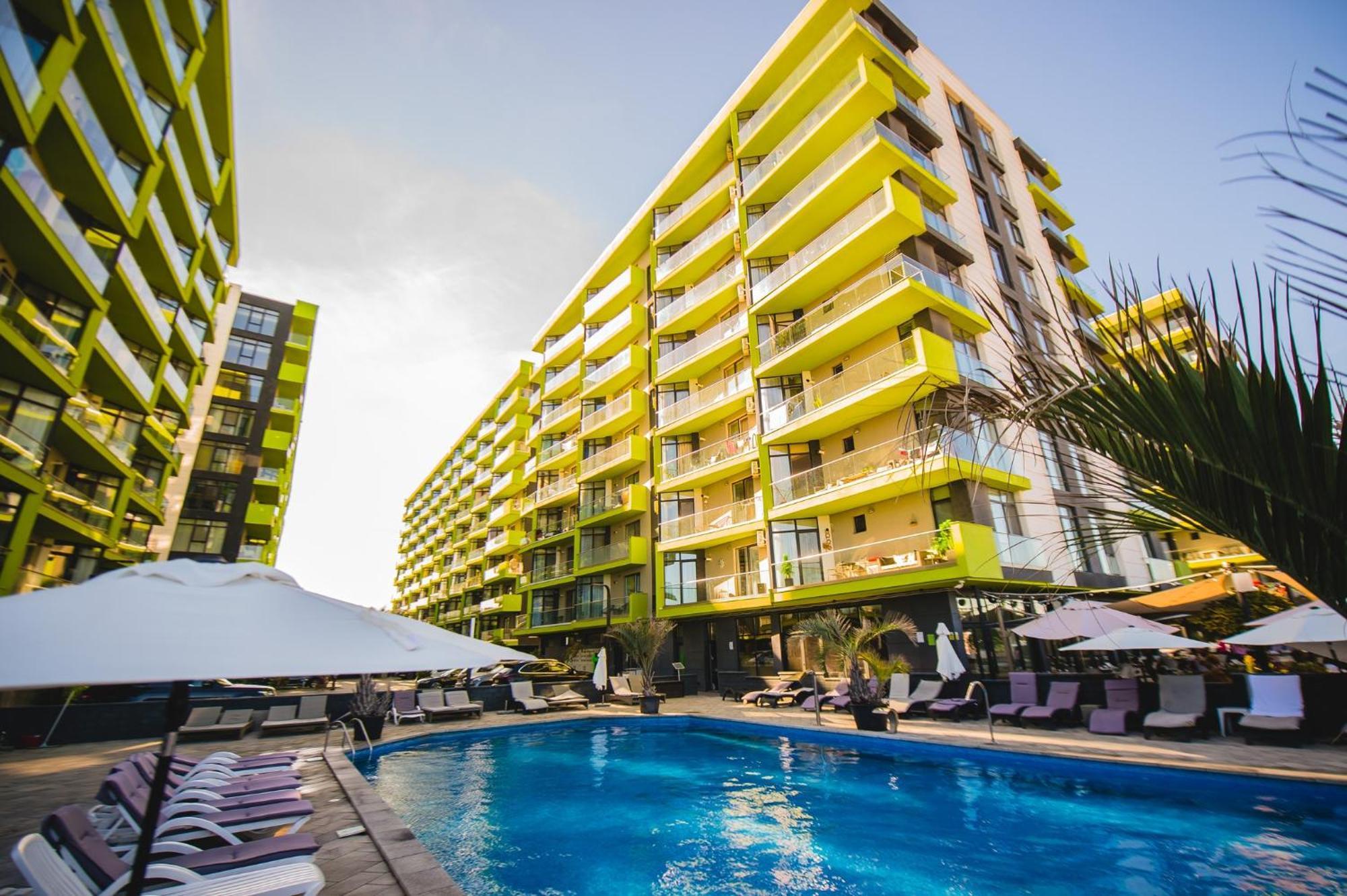 Eka Studio - Pool & Spa Beach Resort Navodari Bagian luar foto